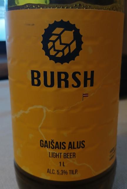 Bursh gaišais Alus, Bursh Brewing