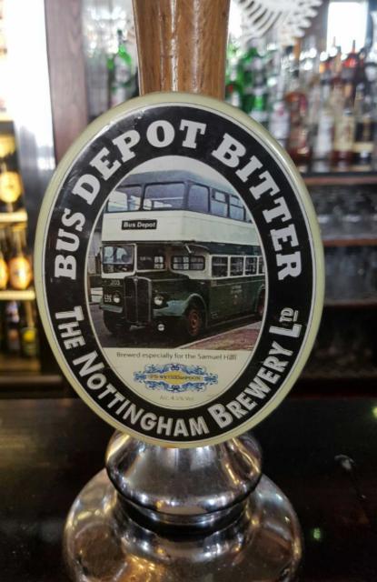 Bus Depot Bitter 4.5%, Nottingham Brewery, England