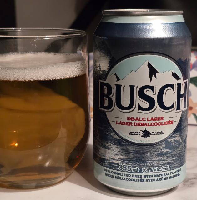 Busch DE-ALC Lager 0.4%, Anheuser-Busch InBev, United States