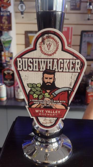 Bushwhacker 4.2%, Wye Valley Brewery Limited, England