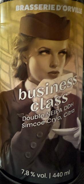 Business class 7.8%, Brasserie D'Orville, France