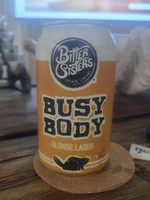 busy body 5.9%, Bitter Sisters Brewery, United States