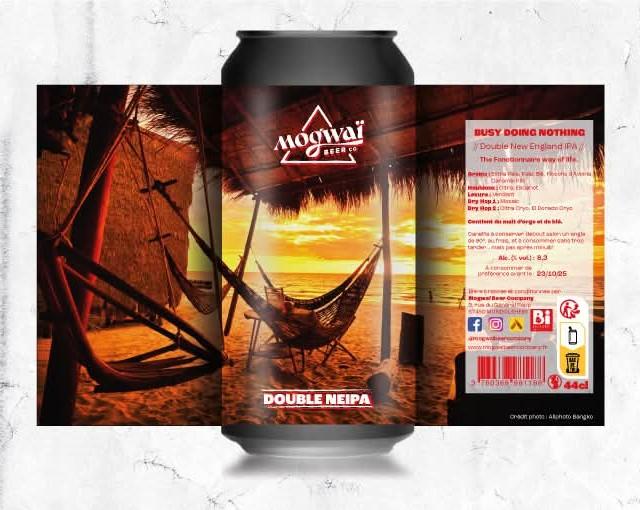 Busy Doing Nothing 8.3%, Mogwaï Beer Company, France