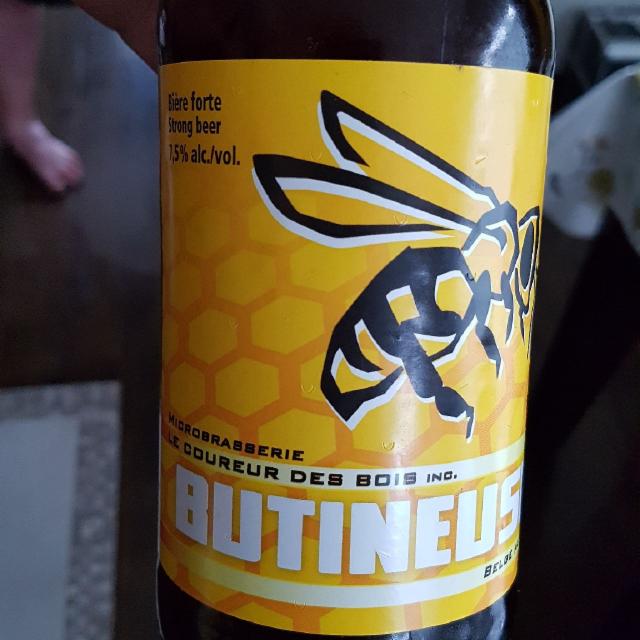 Butineuse 5.0%, Microbrasserie Le Coureur Des Bois, Canada