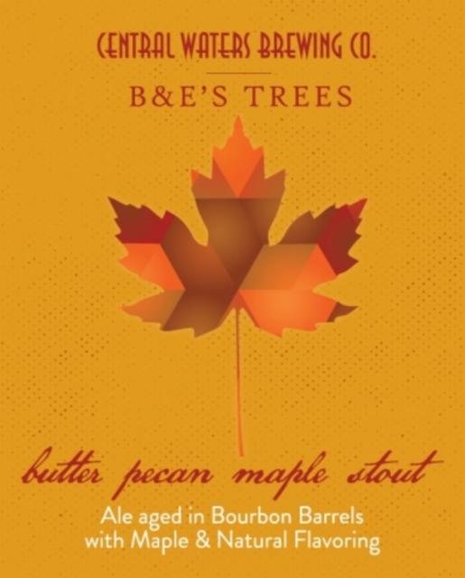 Butter Pecan Maple Stout (2022) 10.5%, Central Waters Brewing Company, United States