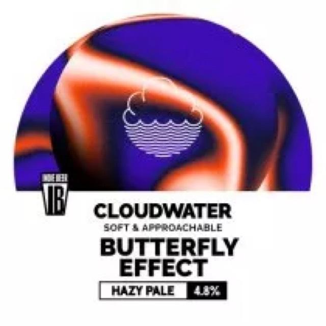 Butterfly effect 4.8%, Cloudwater Brew Co., England