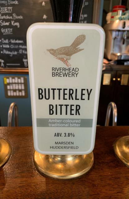 Butterley Bitter 3.8%, Riverhead Brewery, England