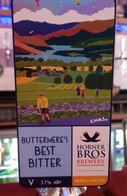 Buttermere's Best Bitter 3.7%, Horner Bros., England