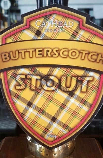 Butterscotch Stout 4.5%, Cat Head Brewery, England