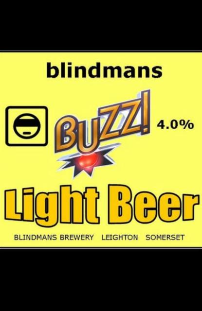 Buzz! Light Beer 4.0%, Blindmans, England