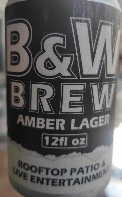 B&W Brew 4.2%, Social Fox Brewing, United States