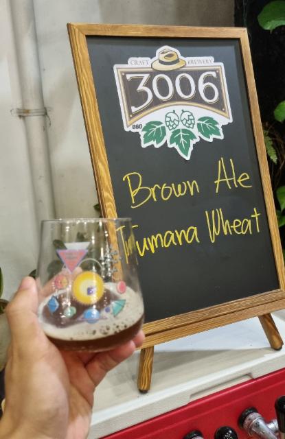 Bwrown Ale 5.5%, 3006 Craft Brewery, Philippines