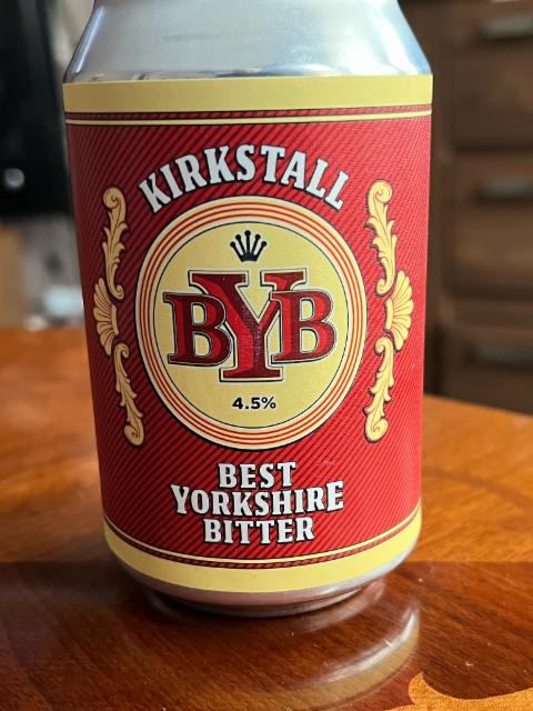 BYB - Best Yorkshire Bitter 4.5%, Kirkstall Brewery, England