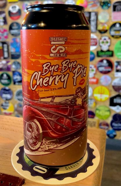 Bye Bye Cherry Pie 6.5%, Disruption is Brewing, England