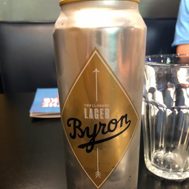 Byron Lager 4.6%, Camden Town Brewery (AB InBev), England