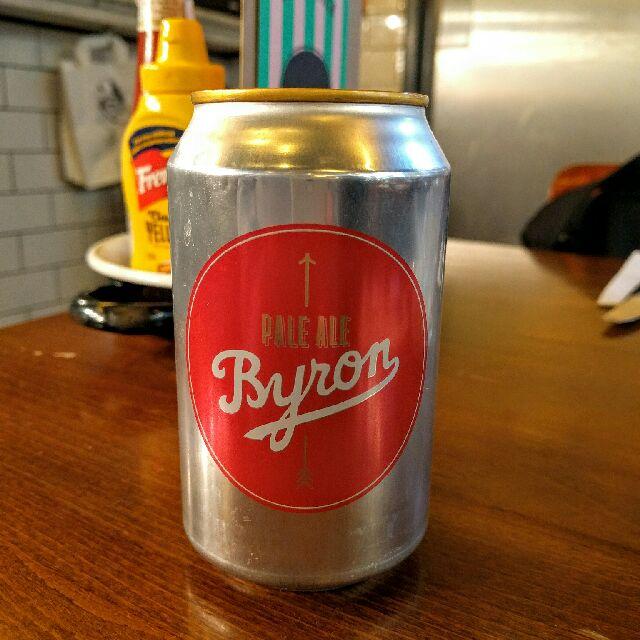 Byron Pale Ale 4.5%, Camden Town Brewery (AB InBev), England