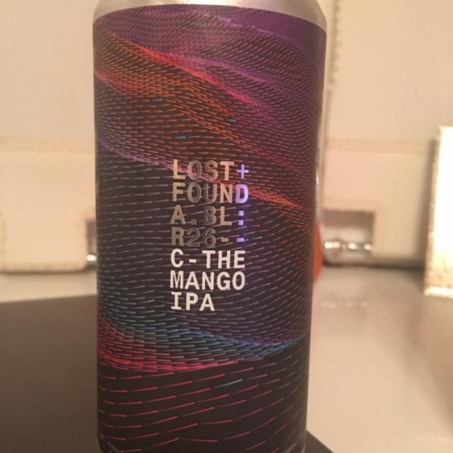 C-The Mango IPA 5.6%, Lost+Found, England
