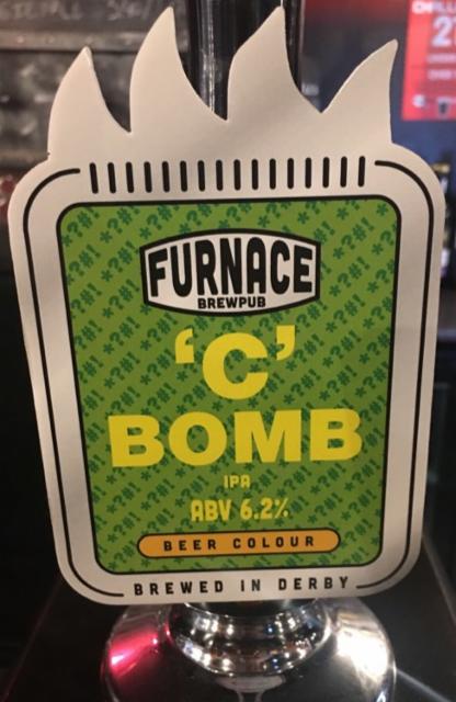 'C' Bomb 6.2%, Furnace Brewpub, England