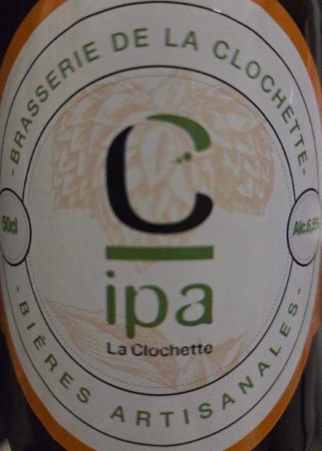 C ipa 6.5%, Brasserie De La Clochette, Belgium