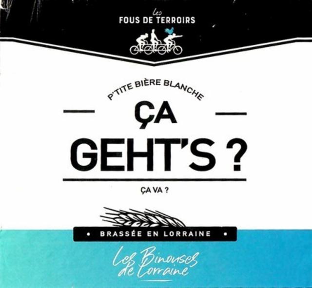 Ça Geht's ? 4.5%, Les Fous De Terroirs, France