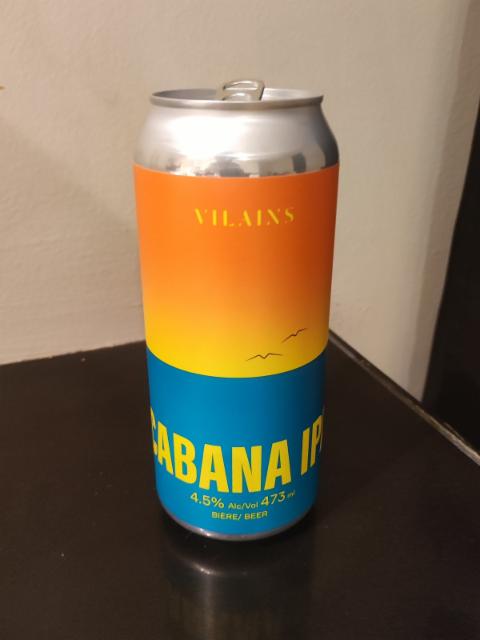 Cabana IPA 4.5%, Vilains Brasseurs, Canada