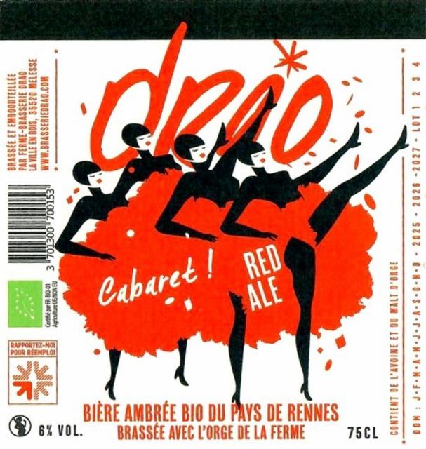 Cabaret 6.0%, Ferme Brasserie Drao, France