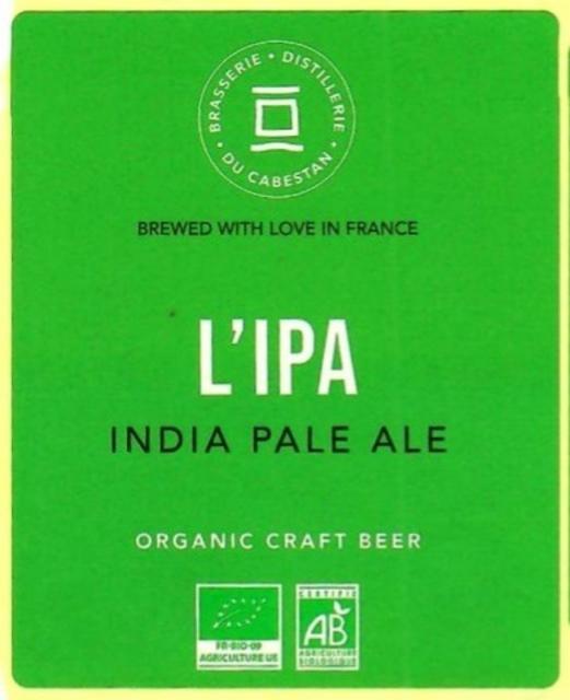 L'IPA 5.0%, Brasserie Distillerie Du Cabestan, France