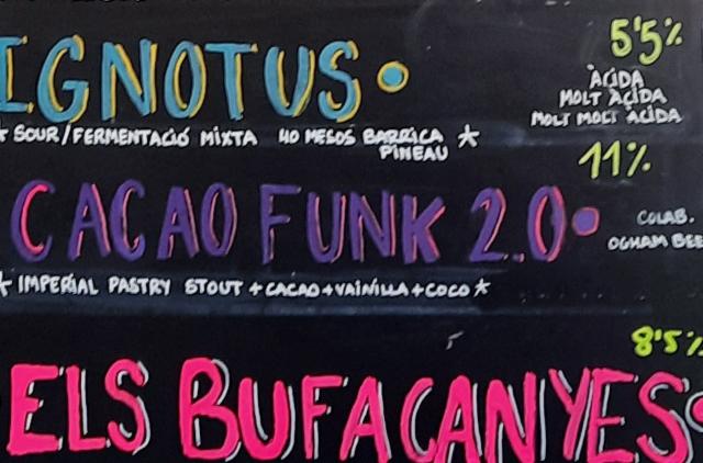 cacao funk 2.0 11.0%, Synera cervesa artesana, Spain