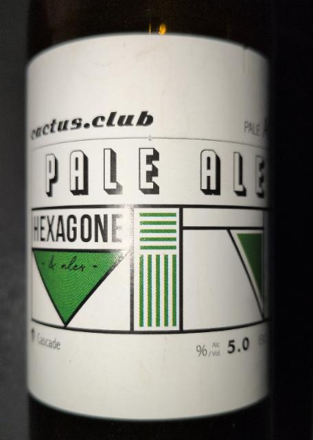 cactus.club pale ale, Hexagone & Ales