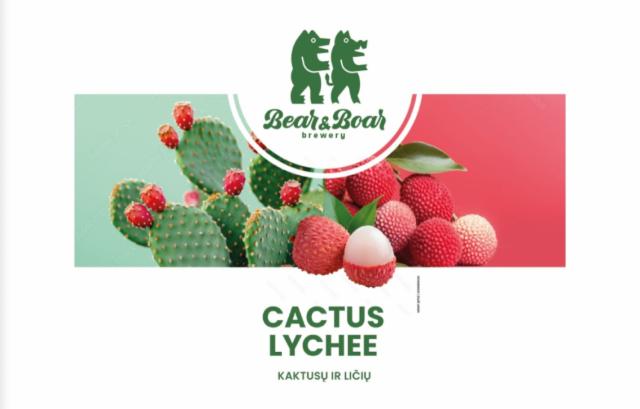 Cactus and lychee 5.0%, Bear And Boar, Lithuania