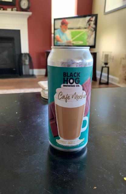 Cafe Mocha 5.5%, Black Hog Brewing, United States
