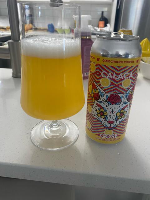 Calaca Gose citron confis, Noctem Artisans Brasseurs