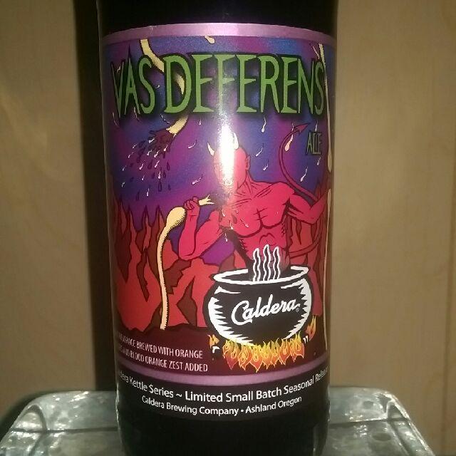 Caldera Vas Deferens 8.1%, Caldera Brewing Company, United States