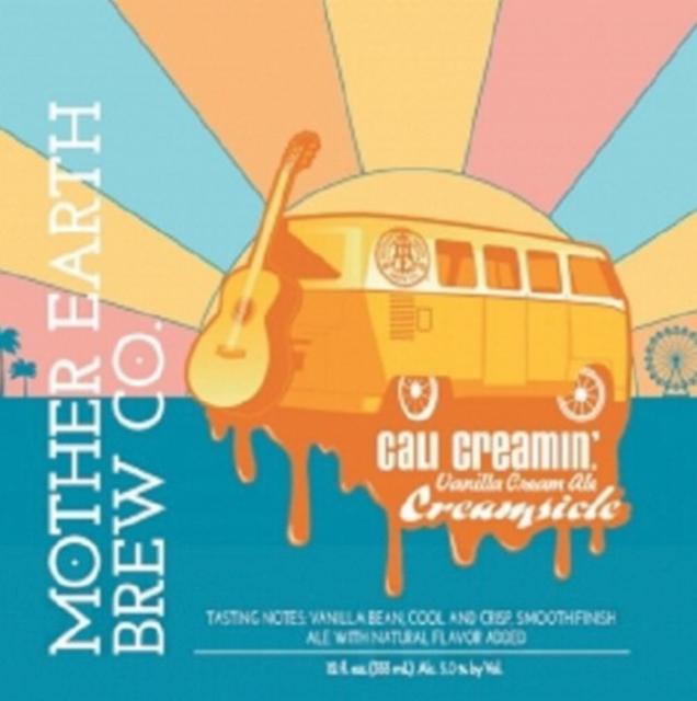 Cali Creamin' Creamsicle 5.0%, Mother Earth Brew Company, United States