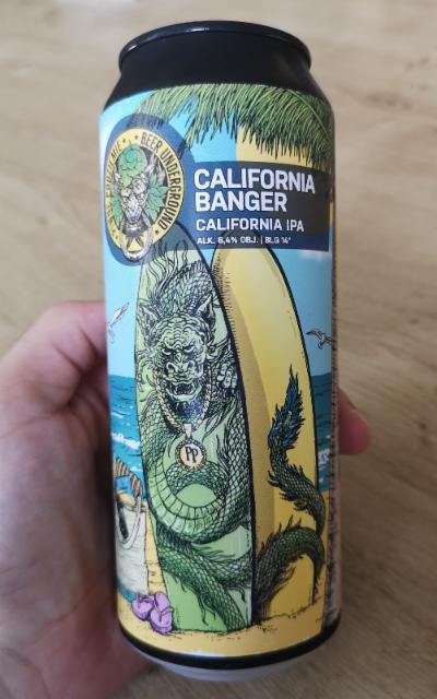 California Banger 6.4%, Piwne Podziemie, Poland