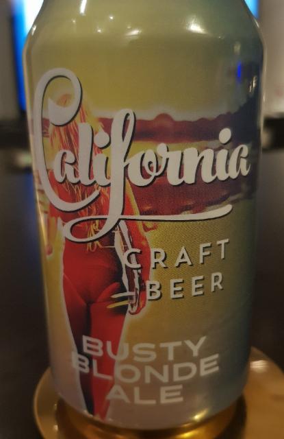 California Busty Blonde Ale 4.7%, Thomas Hooker Brewing Company, United States