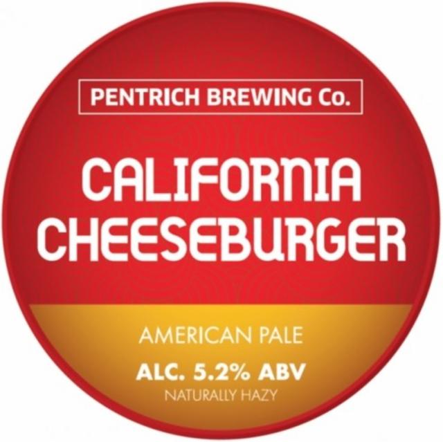 California Cheeseburger 5.2%, Pentrich Brewing, England