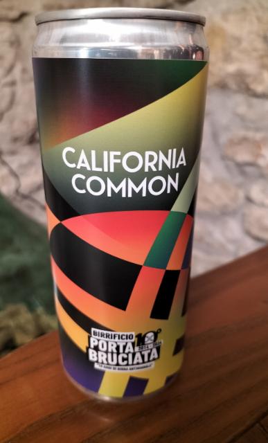 California Common 5.2%, Birrificio Porta Bruciata, Italy