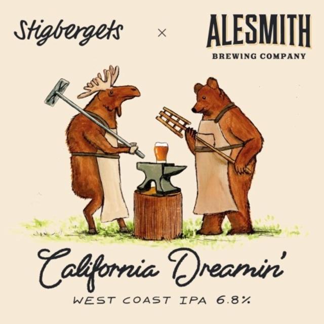 California Dreamin' 6.8%, Stigbergets Bryggeri, Sweden