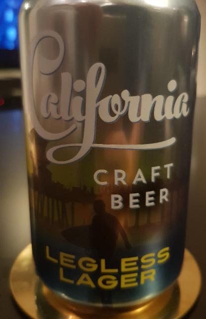 California Legless Lager 4.7%, Thomas Hooker Brewing Company, United States