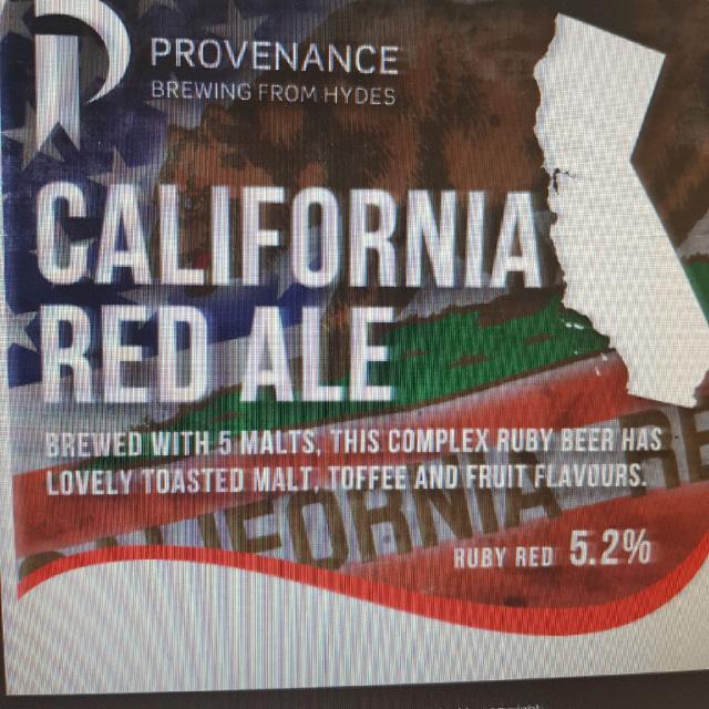 California Red Ale 5.2%, Hydes Salford, England