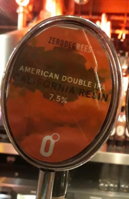 California Resin 7.5%, Zerodegrees, England