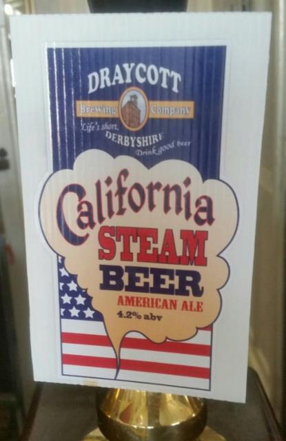 California Steam Beer 4.2%, Draycott Brewing Co. ( Derby Taphouse), England