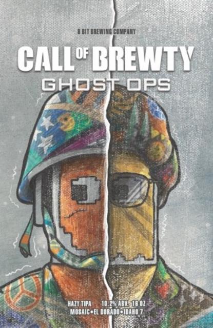 Call of Brewty: Ghost Ops 10.2%, 8 Bit Brewing Company (CA), United States