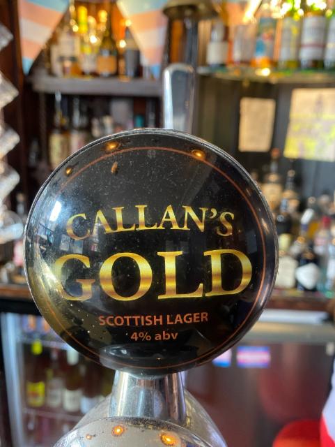 Callam's Gold 4.0%, Tennent Caledonian Brewery, Scotland