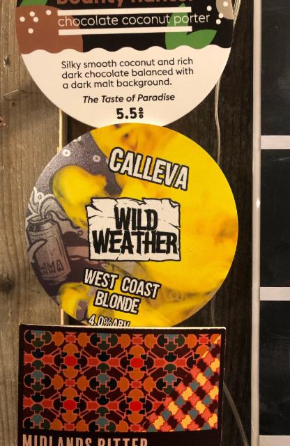 Calleva 4.0%, Wild Weather Ales, England
