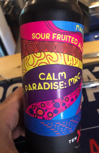 Calm in Paradise: MRC (Mango, Raspberry, Cherry) 5.0%, Ten Men Brewery, Ukraine