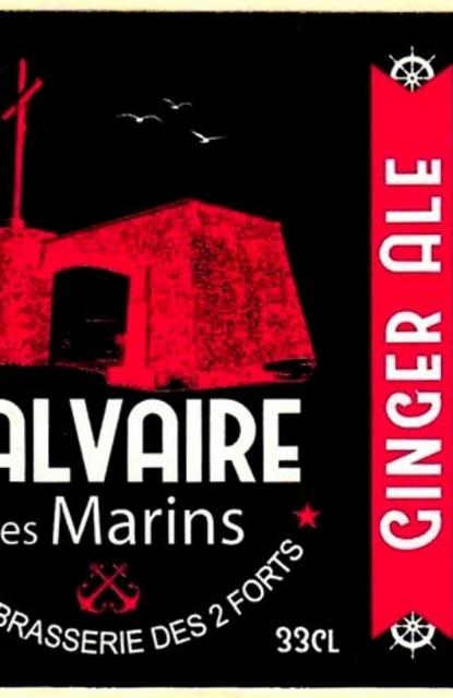 Calvaire Des Marins Ginger Ale 5.0%, Microbrasserie Des 2 Forts, France