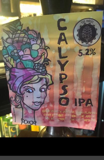 Calypso 5.2%, The Angel Microbrewery, England