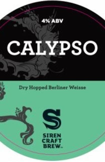 Calypso Batch 701 Simcoe & Centennial 4.0%, Siren Craft Brew, England